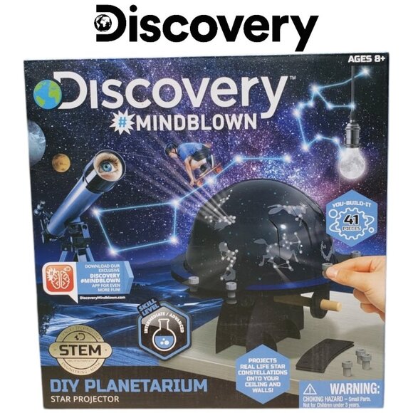NEW Discovery Kids Solar Planetarium Kit, DIY Astronomy Set #MINDBLOWN Constella - Picture 1 of 10